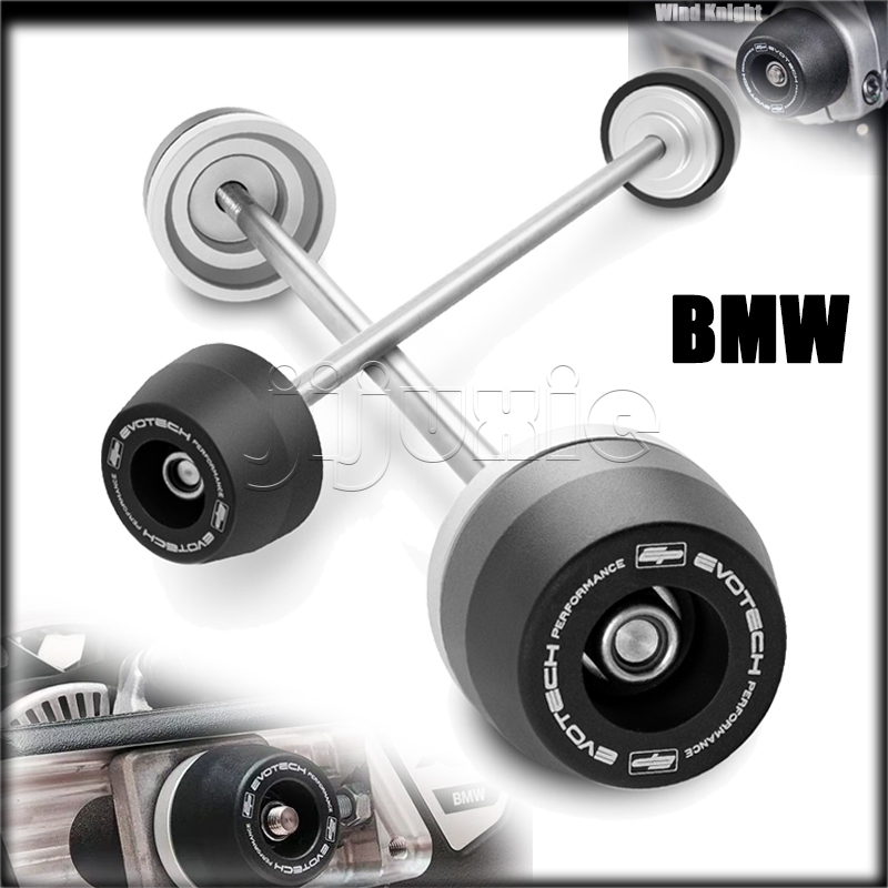 สําหรับ BMW F900R F900XR S1000R S1000RR S1000XR M1000RR รถจักรยานยนต์ด้านหน้าด้านหลังเพลา Sliders ล้อ Protector EP Evotech