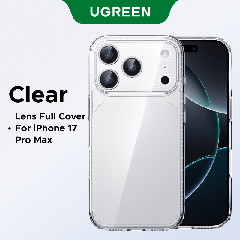 【for iPhone 17 Series】UGREEN เคสโทรศัพท์ Crystal Clear Original Series เคสโทรศัพท์ฝาครอบโปร่งใสเคสป้