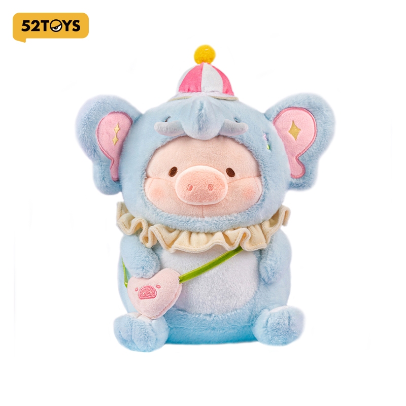 52TOYS LuLu the Piggy LuLuLand - Flower Fiary/Naughty Monkey Lu Plush Keychain/Mysterious Unicorn/Tender Elephant Lu Plush
