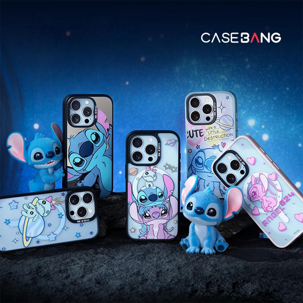 CASEBANG Stitch ImagiSnap เคสโทรศัพท์แม่เหล็ก เปลี่ยนหลัง เกรดทหาร เข้ากันได้กับ iPhone17