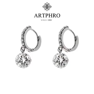 ARTPHRO ชุดสร้อยคอและต่างหูเพทายสำหรับผู้หญิง แวววาว ทันสมัยและสง่างาม เป็นของขวัญที่ยอดเยี่ยม
