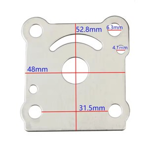 6N0-W0078 ปั๊มน้ําชุดใบพัดสําหรับ Yamaha Outboard มอเตอร์ 2T 6HP 8HP 6N0-W0078-00 6G1-W0078-00 6G1-W