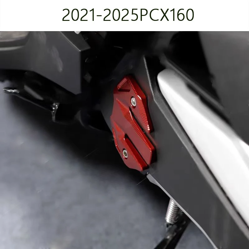ZLWR ฝาครอบป้องกันกล่องเกียร์ อลูมิเนียม สำหรับ Honda PCX160 2021-2025 thumbnail 3