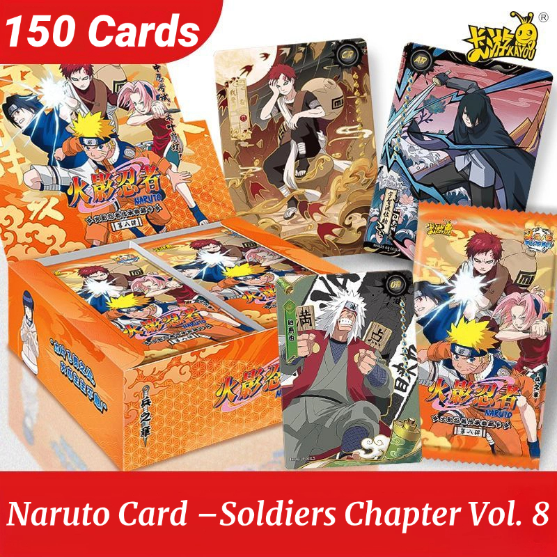 150 Naruto การ์ด kayou Kakashi Sasuke rare MR/SP/CR card เกมกระดาน อะนิเมะ สินค้า ของขวัญ