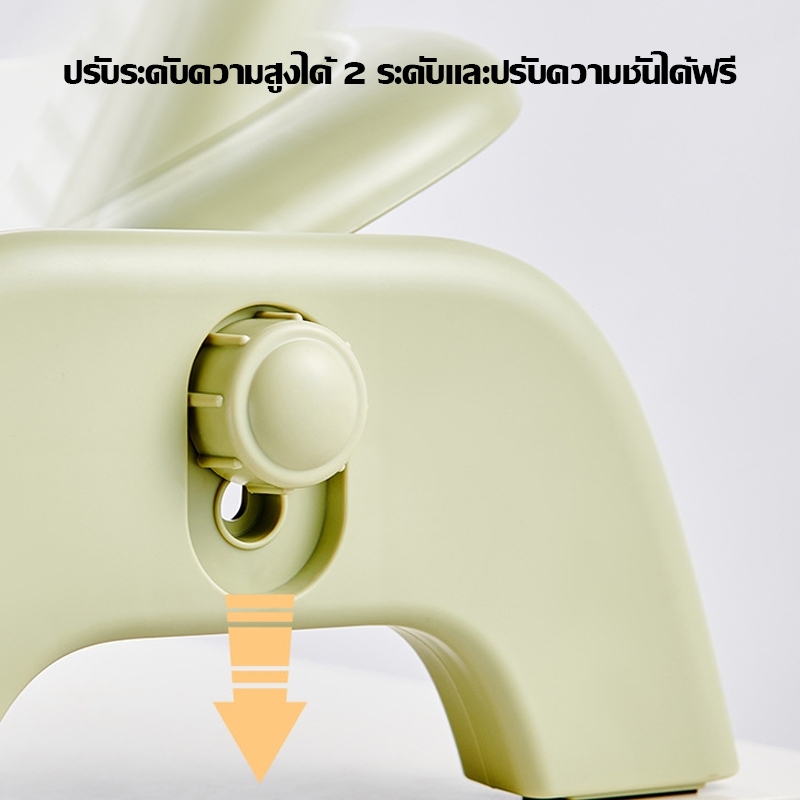 ที่พักเท้า วางเท้าใต้โต๊ะ ที่วางขาใต้โต๊ะ ที่วางเท้าเพื่อสุขภาพ สตูลวางเท้าแบบแกว่งได้ แผ่นกันลื่นใต้ที่วางเท้า 45*50ซม - รูปที่ 5