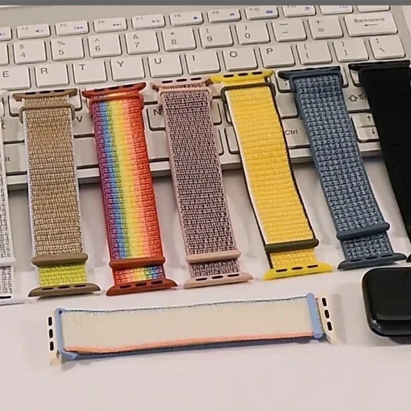 สายรัดไนลอนเข้ากันได้สําหรับ แอปเปิล ดู ชุด 11 ชุด 10 46 มม. 42 มม. พิเศษ 3 2 49 มม. 45 มม. 44 มม. 41 มม. 40 มม. 38 มม. ชุด 9 8 กับ2 กับ3 7 6 4 5 3 - รูปที่ 2