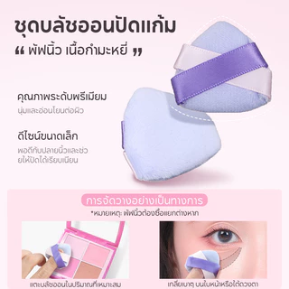 FelinWel บลัชออน 4สี เม็ดสีแน่นชัด วีแกน ไม่ทดลองในสัตว์ | Blush Palette 4 Shades High Pigment Cruelty-Free