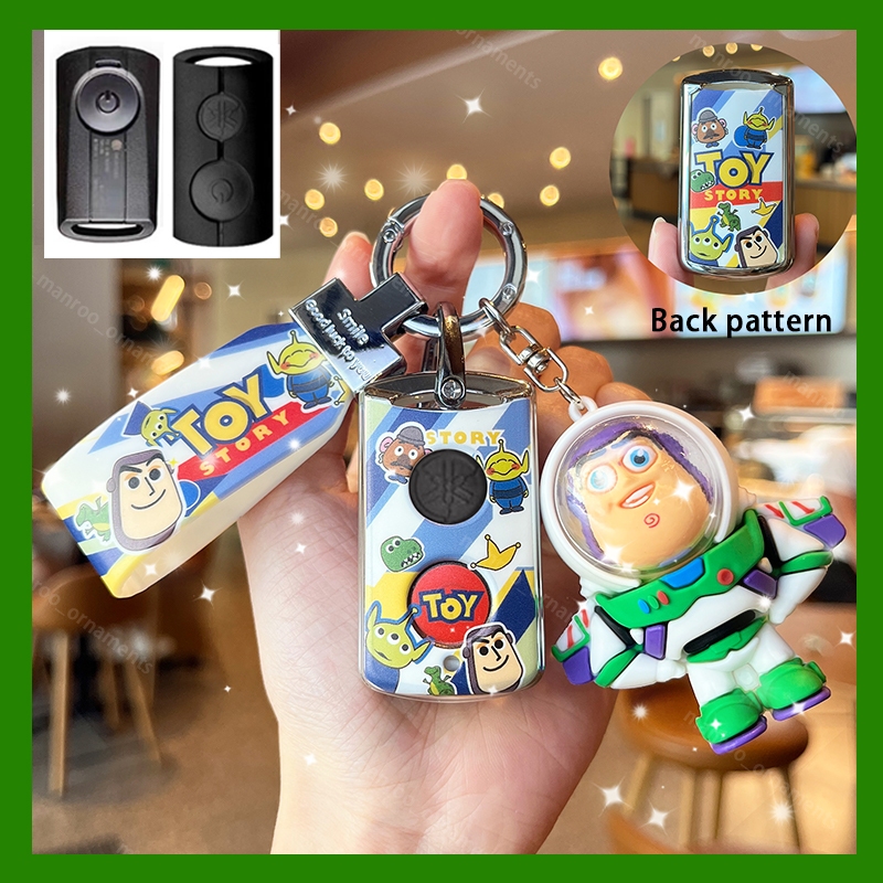 Key Case YAMAHA Remote Key Case สําหรับ YAMAHA Nmax2020/Xmax/Grand filano 2024/Aerox/Qbix/Lexi/new Sazzio/Fazzio/Scooter Key Cover พวงกุญแจ