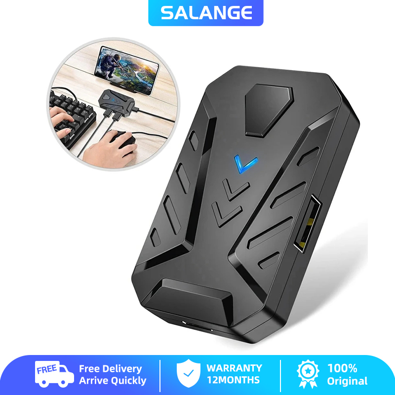 SALANGE MIX Master Gaming 7in1 Controller เกมควบคุม One Handed คีย์บอร์ดและเมาส์คอนโซล Controller อะแดปเตอร์แปลงสนับสนุน PS4/PS3/PS5/XboxONE/Switch Operation
