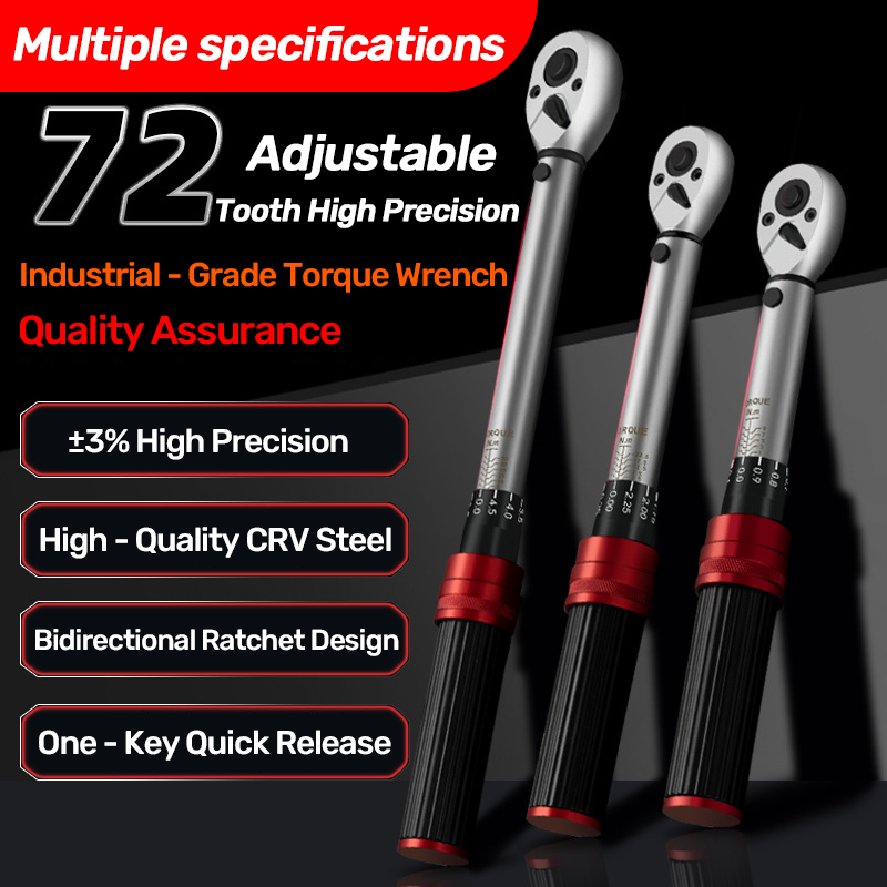ประแจทอร์คตั้งค่าล่วงหน้า ด้ามขันปอนด์ 1/4″ 3/8″ 1/2″ | 72 ฟันเต็ธ | ระดับอุตสาหกรรม | ปรับค่าแรงบิดได้ | ความแม่นยำสูง ±3% ประแจปอนด์ จักรยานเครื่องมือซ่อมรถยนต์ ประแจแรงบิด ประแจ ด้ามขันปอนด์ ประแจขันปอนด์ เครื่องมือช่าง ด้ามปอนด์