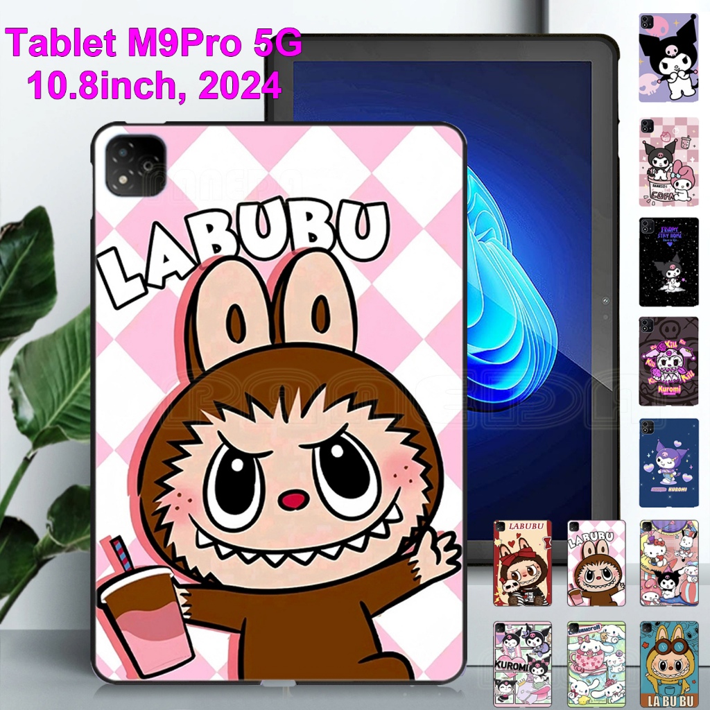 สําหรับ Tablet M9Pro 5G 10.8inch 2024 Tab M9 Pro 10.8" แท็บเล็ตสากลป้องกันกรณีการ์ตูนน่ารักรูปแบบที่