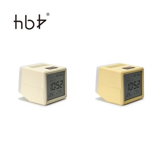 [HBK] นาฬิกาปลุกวินเทจอัจฉริยะสำหรับห้องนอน ชาร์จ USB พร้อมฟ…