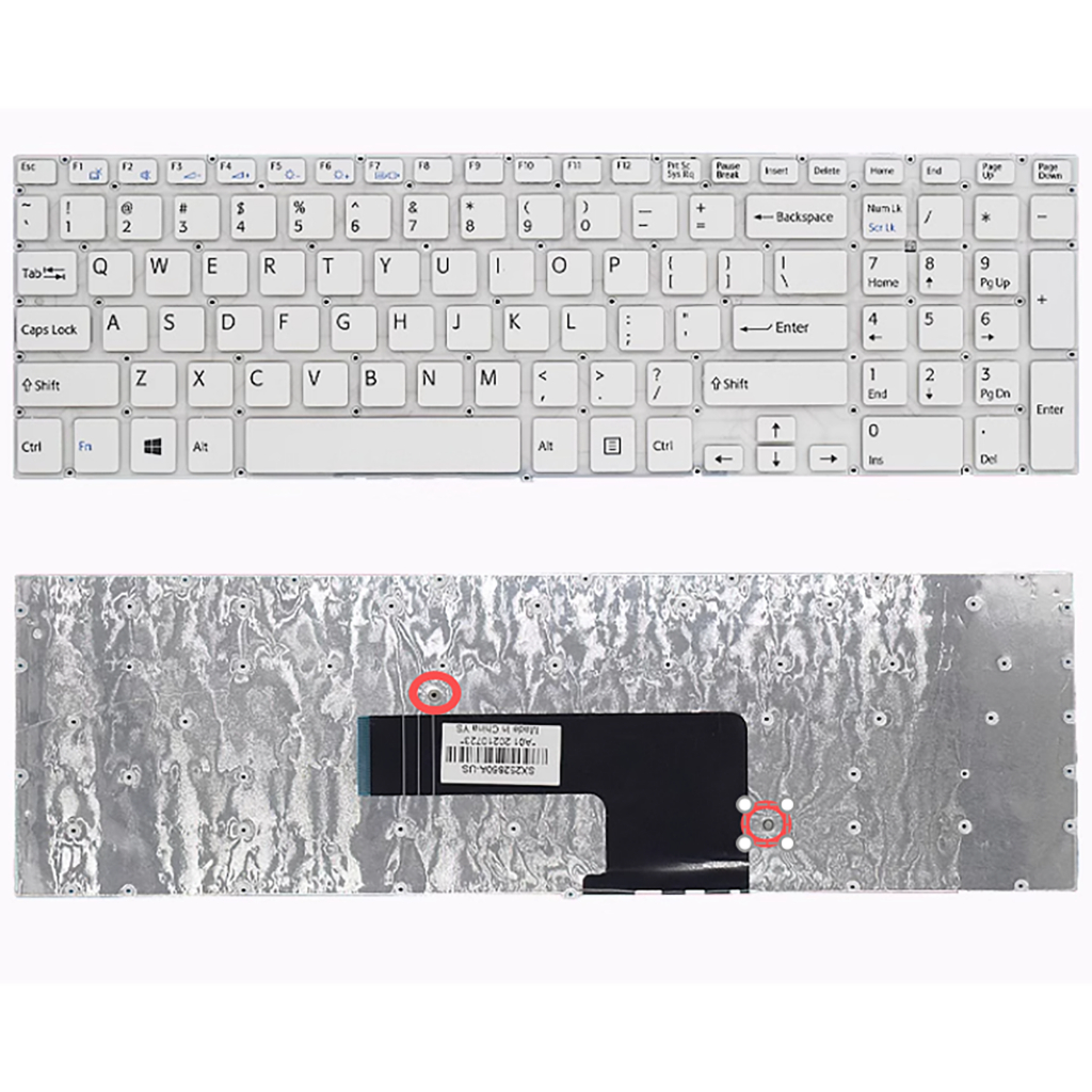 รูปแบบสหรัฐสําหรับ SONY SVF15 SVF152C29W SVF152a23t SVF153a1qt SVF15327scp SVF152 SVF1521 SVF152A23T