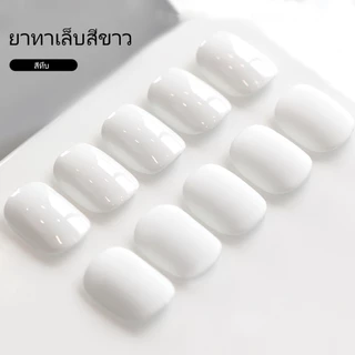 XEIJYAI 15 มล.ยาทาเล็บเจลสีขาวบริสุทธิ์คลาสสิกแฟชั่นใหม่สำหรับร้านทำเล็บ