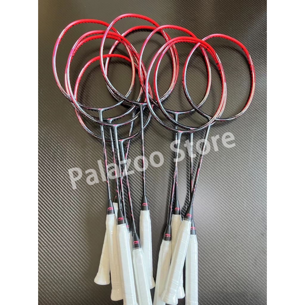 【จัดส่งในวันเดียวกัน】Li Ning ไม้แบดมินตัน 3D BREAK-FREE N90 IV ไม้แบดมินตันคาร์บอนไฟเบอร์คุณภาพสูง N