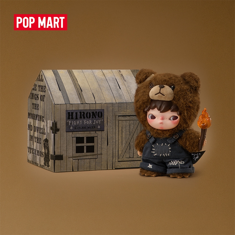 POP MART Hirono Living Wild - Fight for Joy Plush Doll