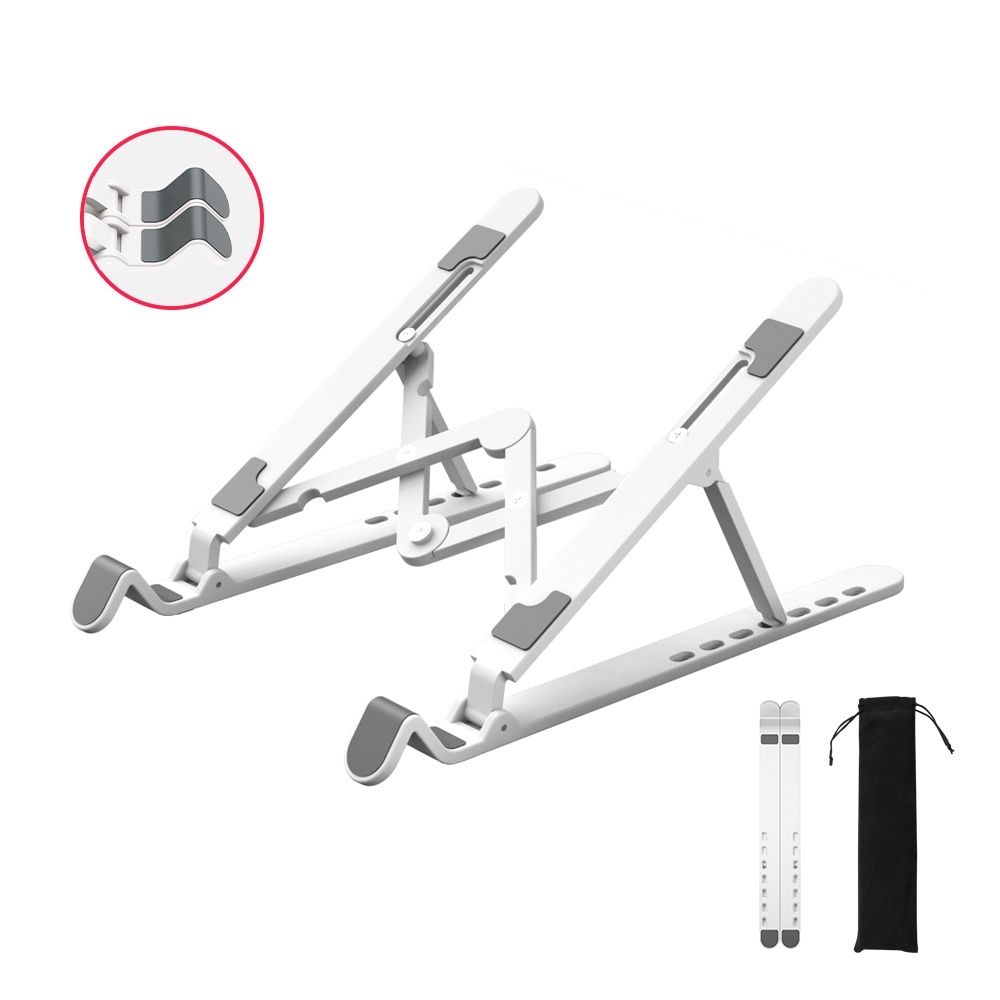 OWIRE Notebook stand แท่นพับแบบพกพาแท็บเล็ตแล็ปท็อปฐานขาตั้ง สำหรับโน้ตบุ๊ค