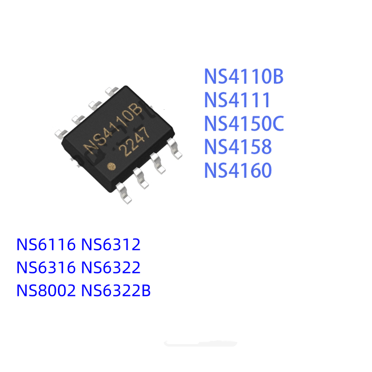 5-10PCS Power Chip IC NS6116 NS6312 NS6316 NS6322 NS8002 NS6322B NS4110B NS4150 NS4150B NS4158 NS415