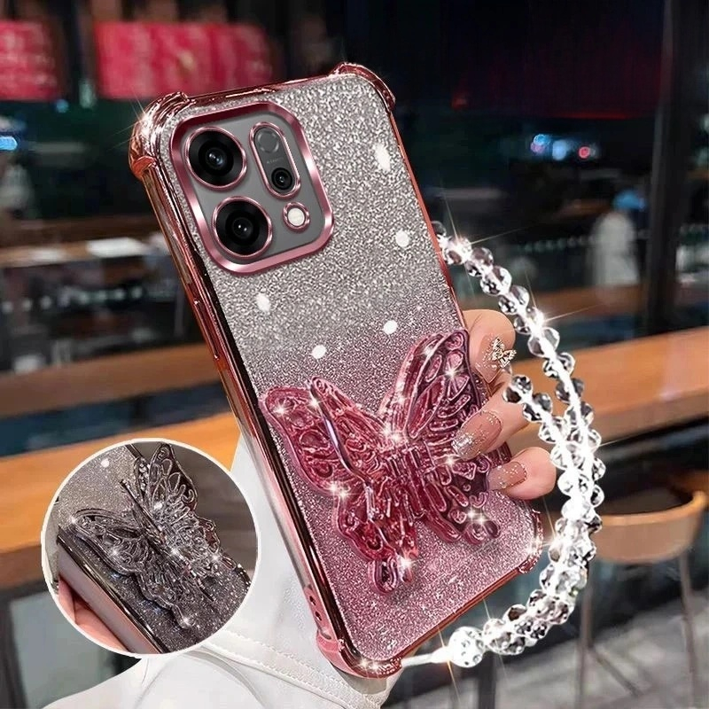 เคส OPPO A6Pro A6X Reno 15F 15Pro 14F 14Pro A5X A5Pro Reno 13F 12Pro A60 A3 Pro Reno 12F 11F A38 A18 A58 Anti-KNOCKพร้อมสายคล้อง