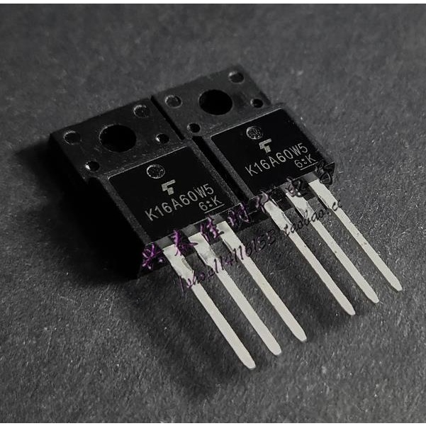 5 ชิ้น Original K16A60W TK16A60W TO-220F 600V 15.8A