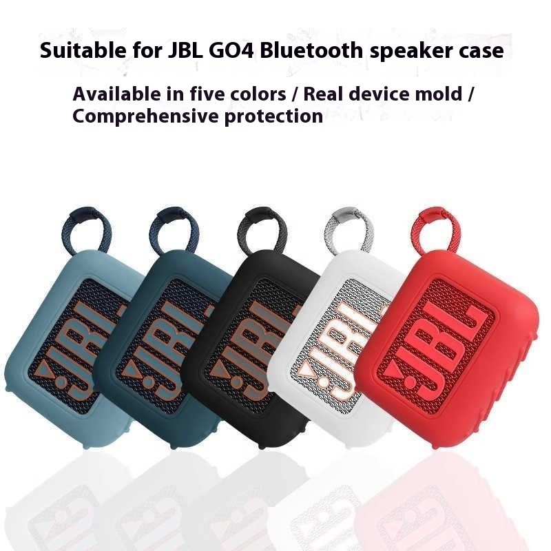 BOA เคสซิลิโคนแบบนุ่ม สำหรับลำโพง JBL Go 4 รูปที่ 3