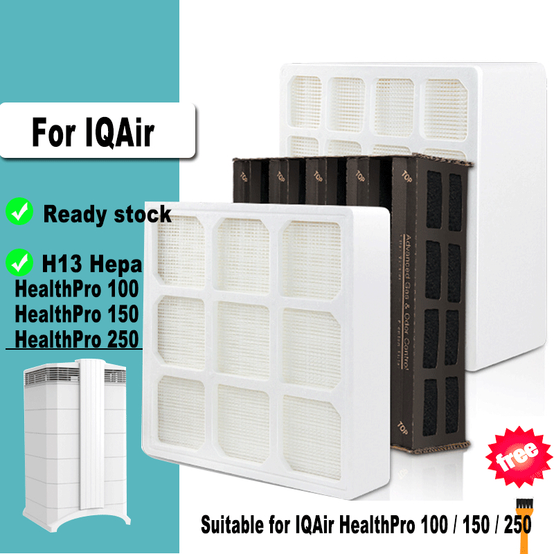 ตัวกรองทดแทนสําหรับเครื่องฟอกอากาศ IQAir HealthPro 100 / 150 / 250