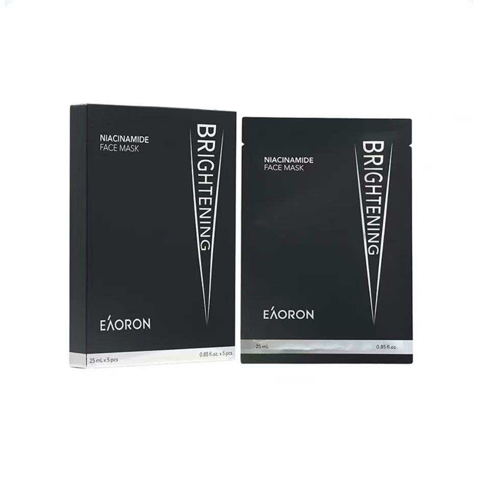 Eaoron Niacinamide Face Mask 5pcs x 25ml, Brightening & Hydrating