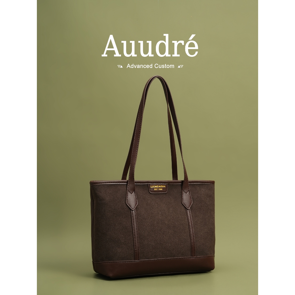 กระเป๋าสะพายสไตล์เรโทร ขนาดใหญ่ สำหรับเดินทาง กระเป๋าแฟชั่นสำหรับผู้หญิง