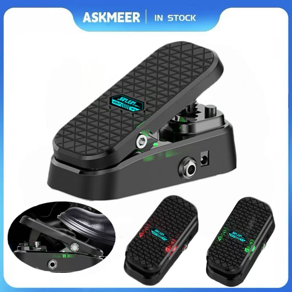 MP-1 Wah Volume Pedal 2in1 Active Guitar Effect Pedal พร้อม Wah/Volume Control มินิแบบพกพาสําหรับกีต