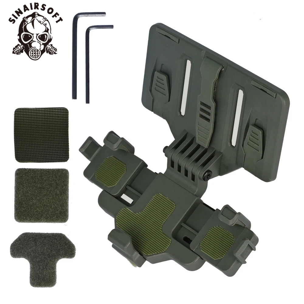 SINAIRSOFT ขาตั้งโทรศัพท์หน้าอกแบบปรับได้ มีระบบ MOLLE