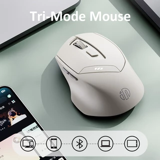 Inphic DR6 Bluetooth Wireless Mouse เมาส์เกมมิ่งไร้สาย บลูทูธ 2.4G เสียงเงียบ สําหรับ PC แล็ปท็อป