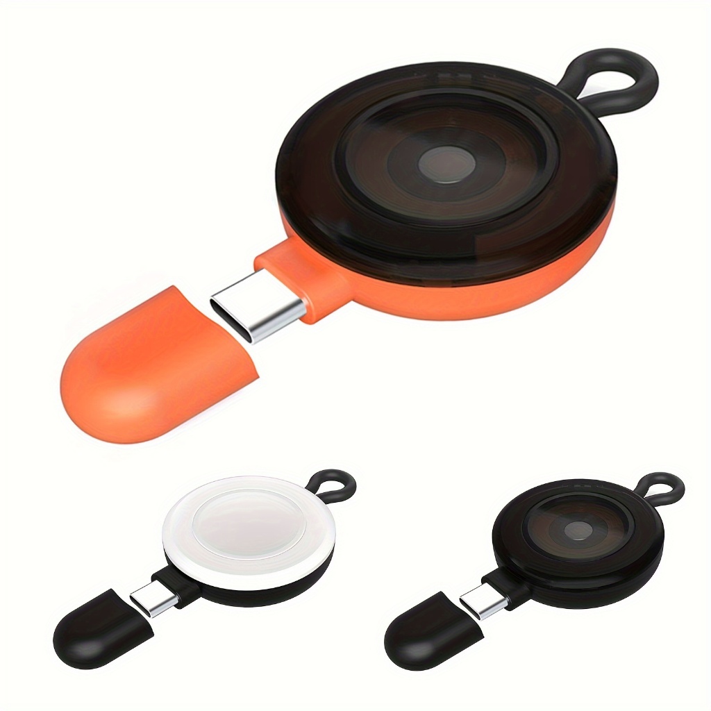 Anker เครื่องชาร์จแม่เหล็กไร้สายแบบพกพาที่ได้รับการอัพเกรดสําหรับ Apple Watch นาฬิกา Samsung, 5W Max