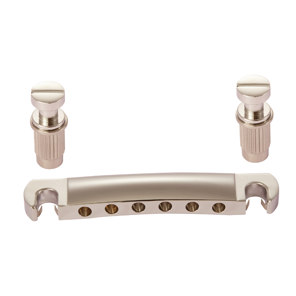 KAISH Tune-O-Matic Bridge Tailpiece Stop Bar พร้อม Clip-Lock สําหรับกีตาร์ LP/Les Paul/SG/ES