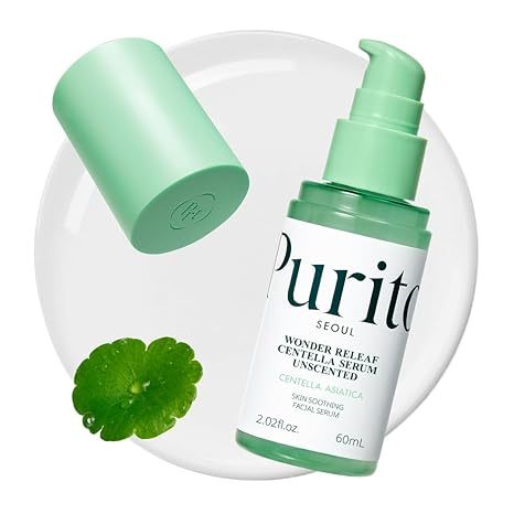 PURITO Centella Unscented Serum, Centella 34,860 ppm, เซรั่มบํารุงผิวหน้า 60ml