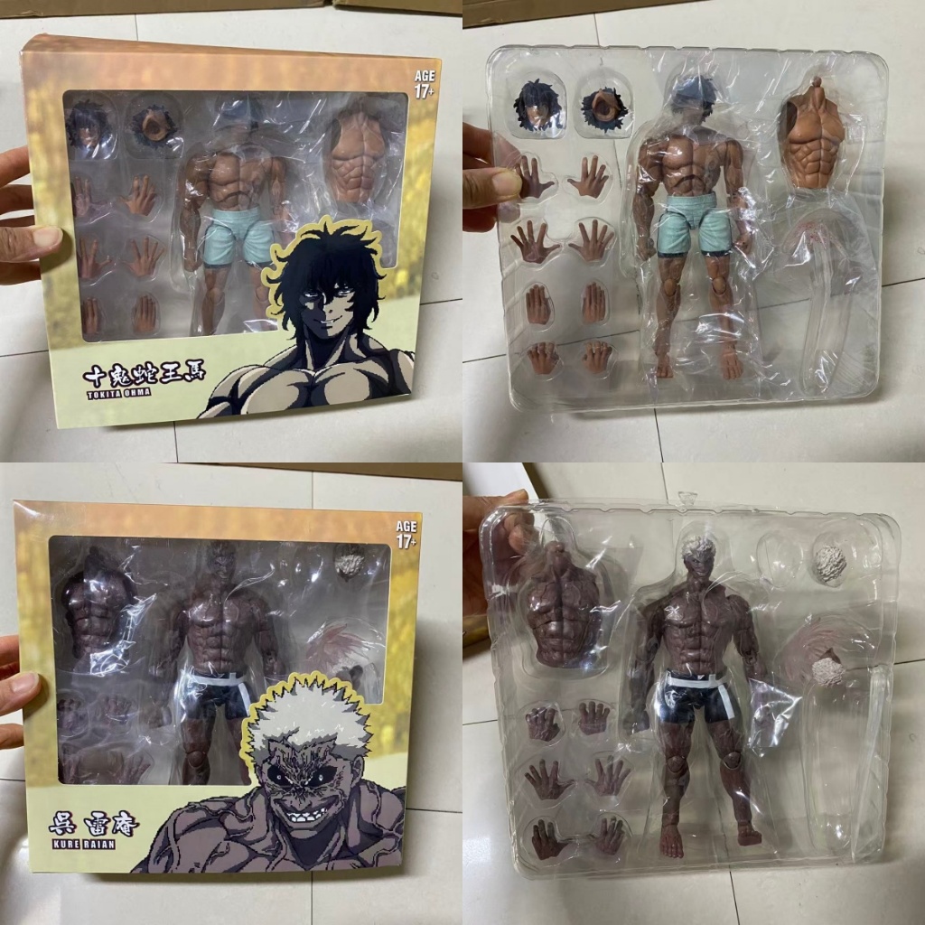 Storm Toys ของสะสมพายุ Kengan Ashura Kure Raian Tokita Oma Pvc Action Figure