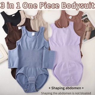 Plus Size Girdle Shapewear Women's Waist Slimming Tummy Control One-Piece Underwear Bodysuit Full Bust Hip-lift Body Shaper