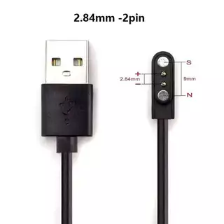 Magnetic Fast สายชาร์จ 2.84 มม.4.0 มม.7.62 มม.(2 P 4 P) Spacing สําหรับสมาร์ทนาฬิกานาฬิกาข้อมือคั้นน้ําผลไม้ USB Power Charger