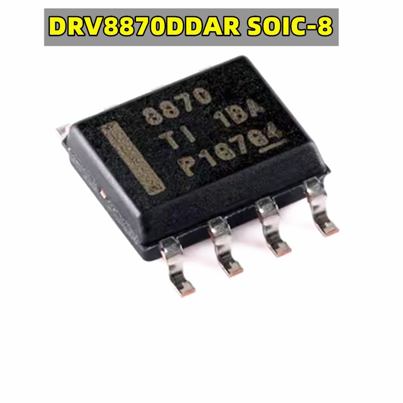 ยี่ห้อใหม่ Original DRV8870DDAR หน้าจอการพิมพ์ 8870 SOIC-8 3.6AH สะพานมอเตอร์ชิปไดร์เวอร์