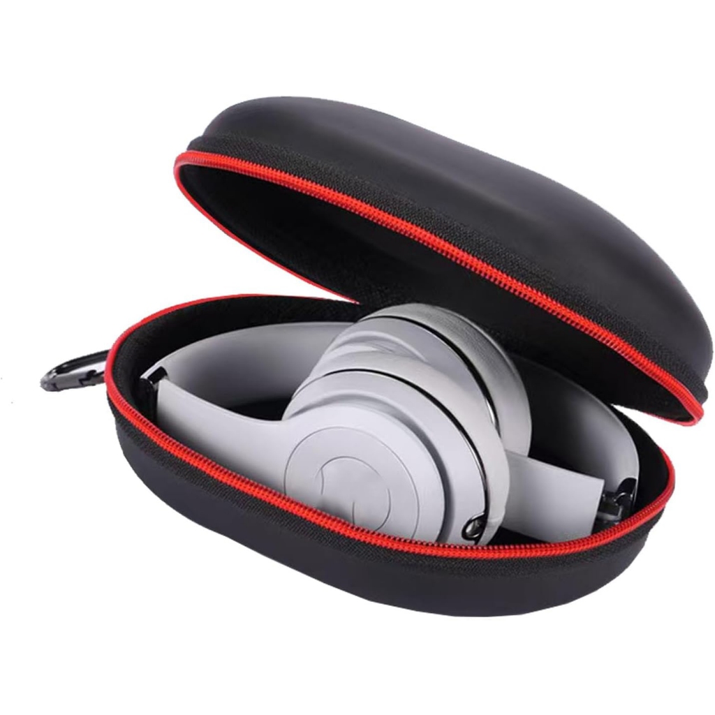 เคสเปลือกแข็งเข้ากันได้กับชุดหูฟังหลายยี่ห้อ Beats/JVC/Marshall/Philips/Denon | กระเป๋าใส่หูฟังแบบพก