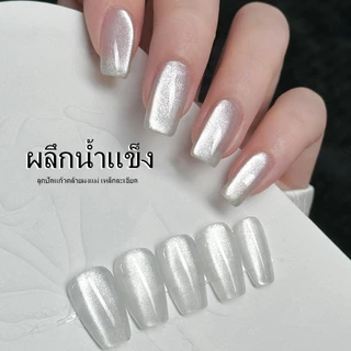 XEIJAYI ยาทาเล็บตาแมวใสสุดใส 15 มล. แบบใหม่ ความหนาแน่นสูง ติดทนนาน เหมาะสำหรับร้านทำเล็บ DIY