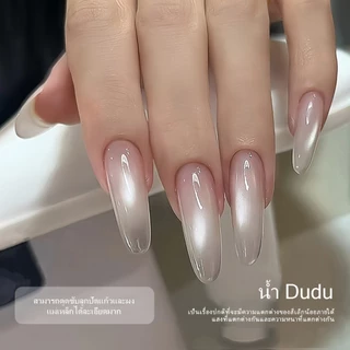 XEIJAYI ยาทาเล็บตาแมวใสสุดใส 15 มล. แบบใหม่ ความหนาแน่นสูง ติดทนนาน เหมาะสำหรับร้านทำเล็บ DIY