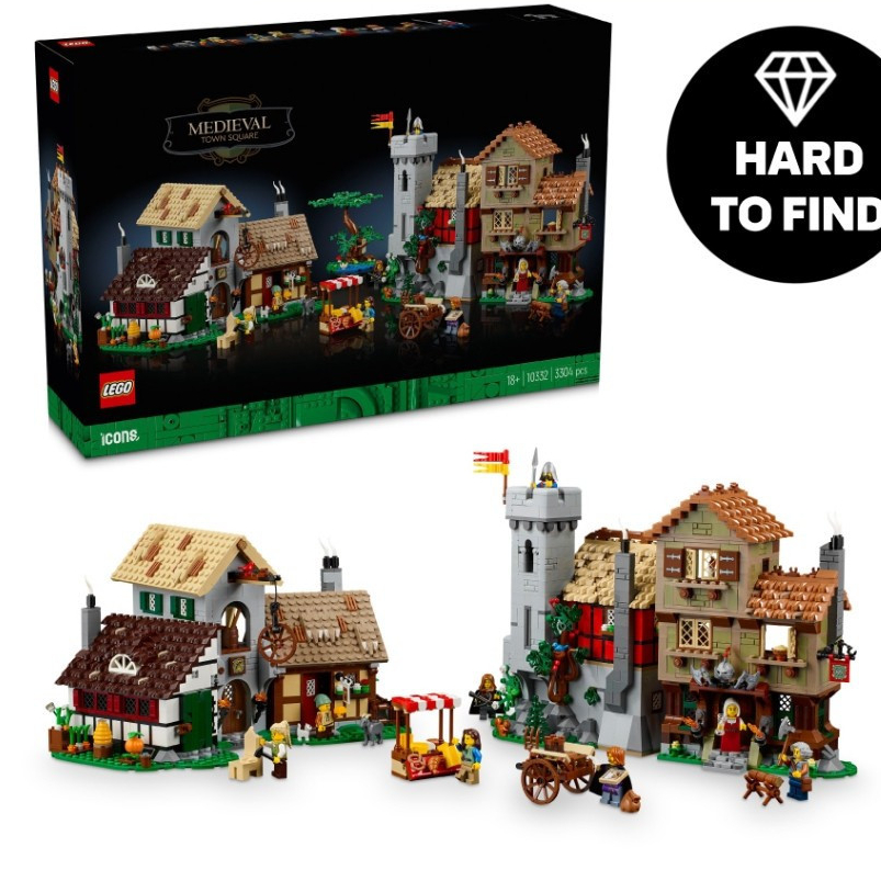 LEGO Icons 10332 เมืองยุคกลาง Square (3304 ชิ้น)
