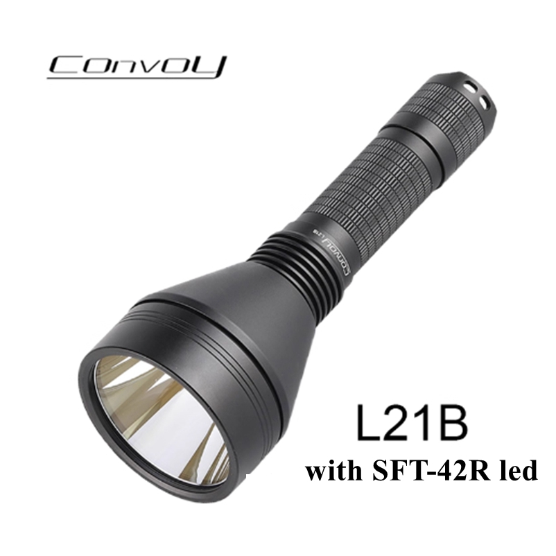 ไฟฉาย.Convoy.L21B.แบบดั้งเดิม.SFT-42R.เหมาะสำหรับเดินป่าและแคมป์ปิ้ง