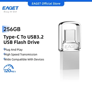 EAGET CU20 Mini Portable Type-C USB3.2 แฟลชไดรฟ์ (32GB/64GB/128GB/256GB)