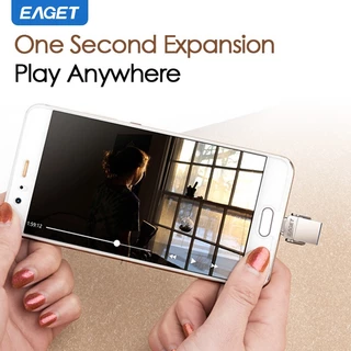 EAGET CU20 Mini Portable Type-C USB3.2 แฟลชไดรฟ์ (32GB/64GB/128GB/256GB)