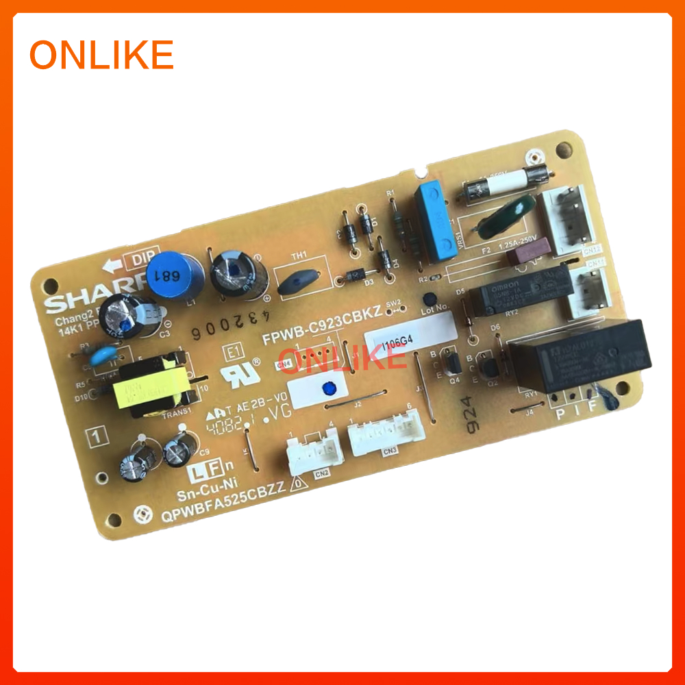 SJ-176M พร้อม SHARP REFRIGERATOR PCB BOARD FPWB-C923CBKZ SJ-176M-SL SJ-176 SJ176M SJ176 FPWB-C923CBKZ QPWBFACBZZ