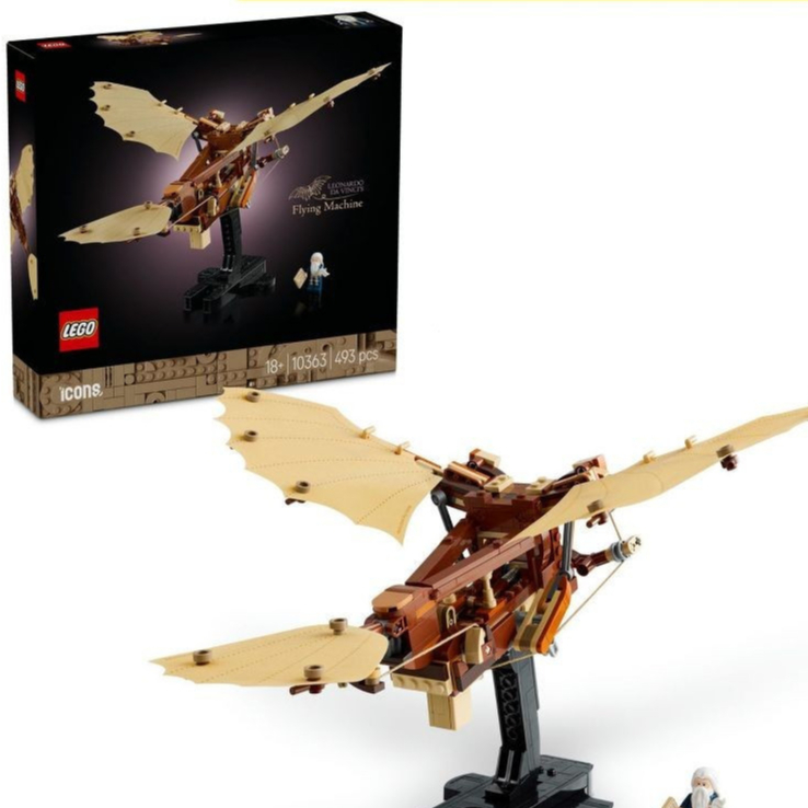 LEGO Icons 10363 เครื่องบินของ Leonardo da Vinci (493 ชิ้น)
