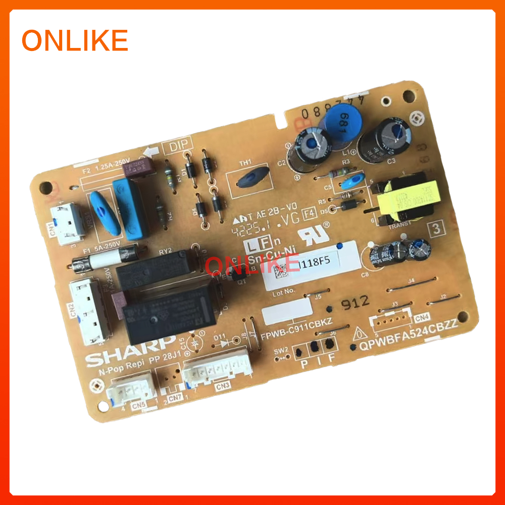 SJ-224M SJ-284M SJ-285M SJ-286M SJ-325M COMPATIBLE พร้อม SHARP REFRIGERATOR PCB BOARD FPWB-C911CBKZ QPWBFA524CBZZ