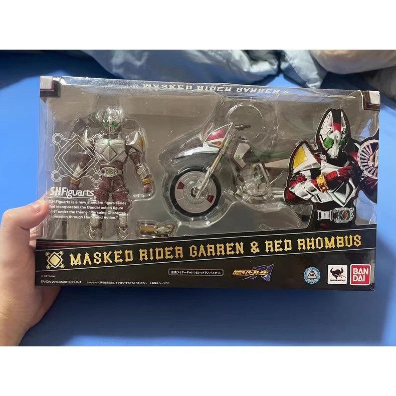 Kamen Rider Blade ชุดมนุษย์และจักรยาน Garren SHF