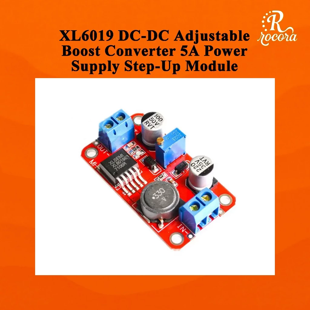XL6019 DC-DC ปรับ Boost Converter 5A แหล่งจ่ายไฟ Step-Up โมดูลอัพเกรด XL6009 LM2577